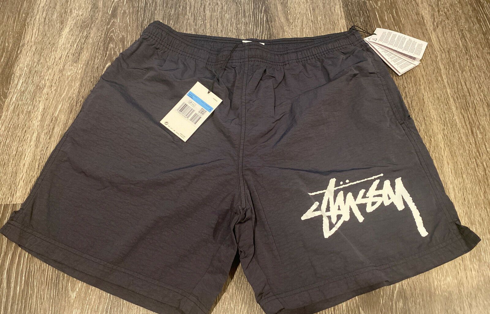 Nike Nike X Stussy Beach Water Shorts Black Off-Noir Nylon | Grailed