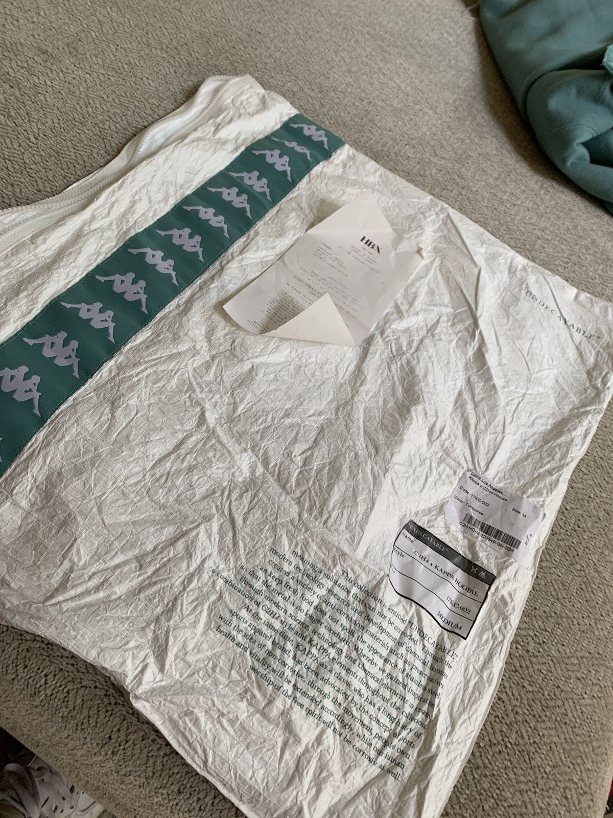 C2h4 x kappa hoodie clearance