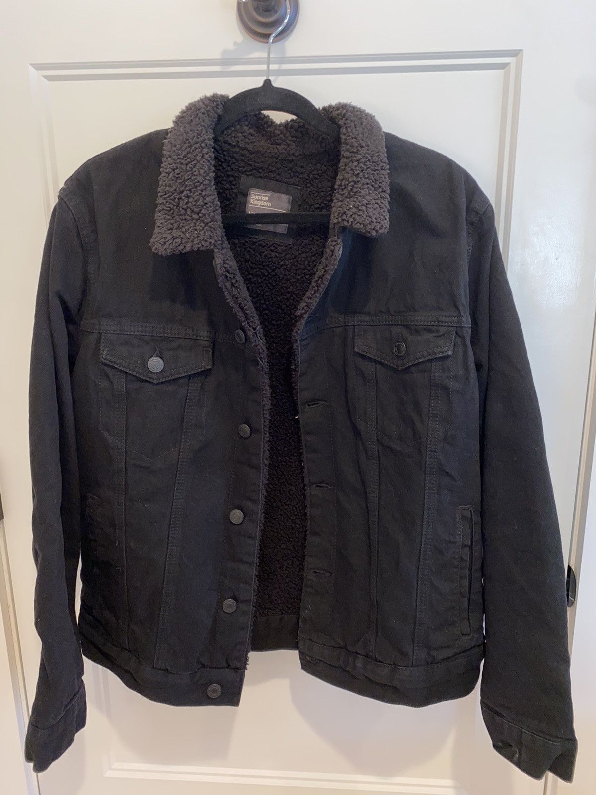Other Black UO Style Denim Jacket Size US L / EU 52-54 / 3 - 1 Thumbnail