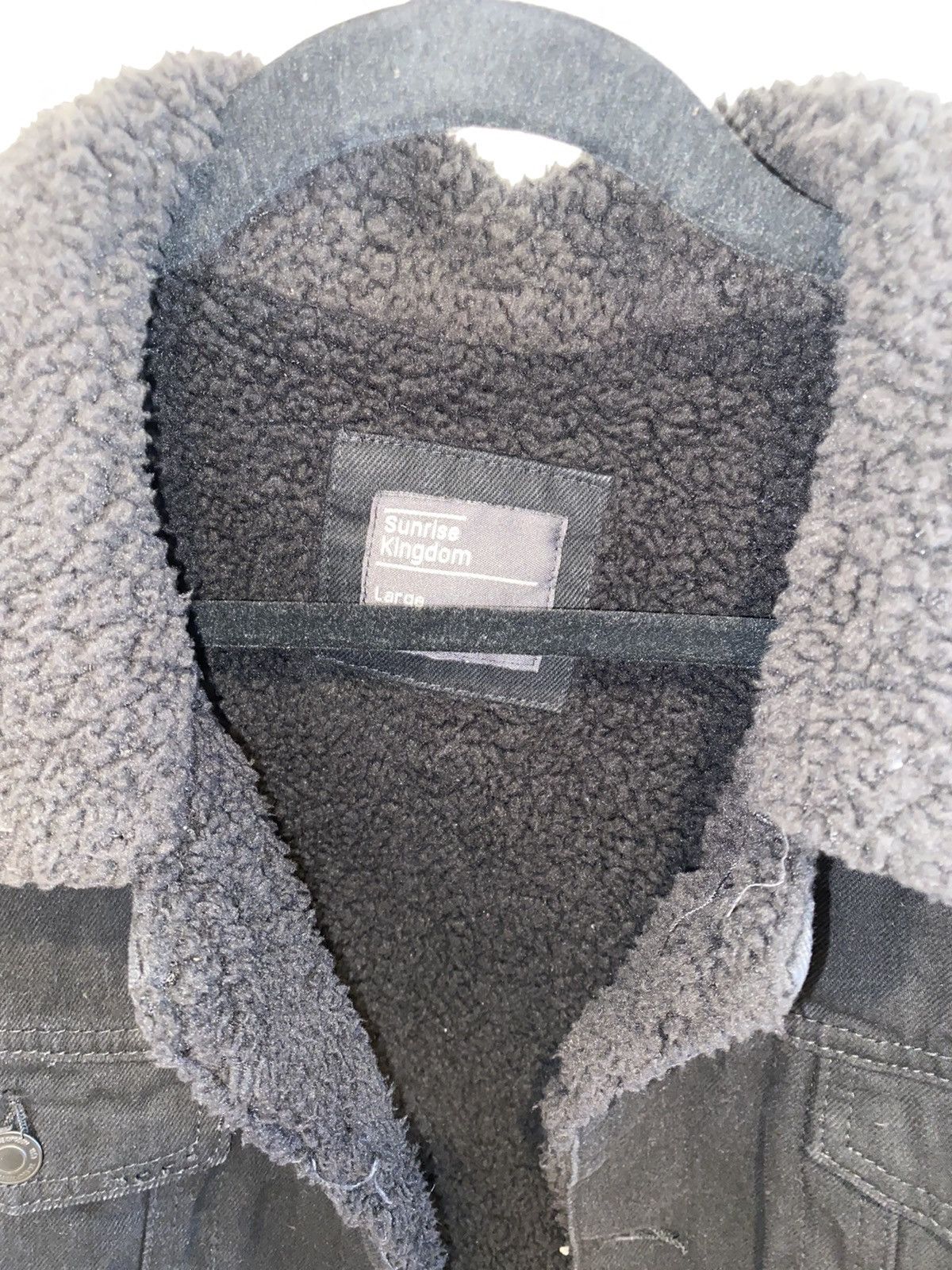 Other Black UO Style Denim Jacket Size US L / EU 52-54 / 3 - 2 Thumbnail