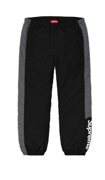 Supreme Supreme Side Logo Track Pants Black XL | Grailed