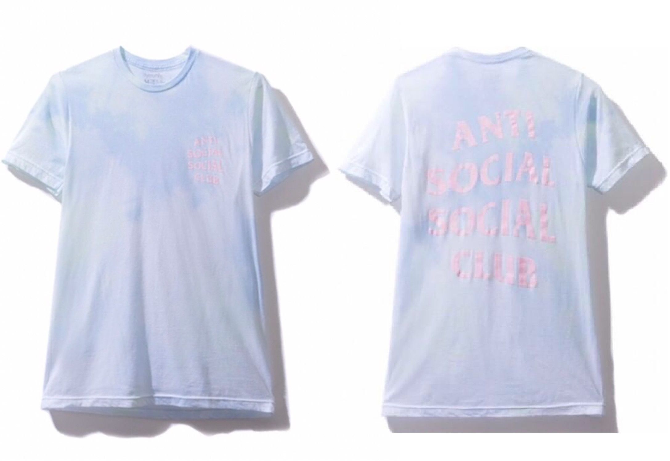 Anti Social Social Club DS ASSC Pink Logo LSD Green Tee Offwhite Supreme Bape Size US XXL / EU 58 / 5 - 2 Thumbnail