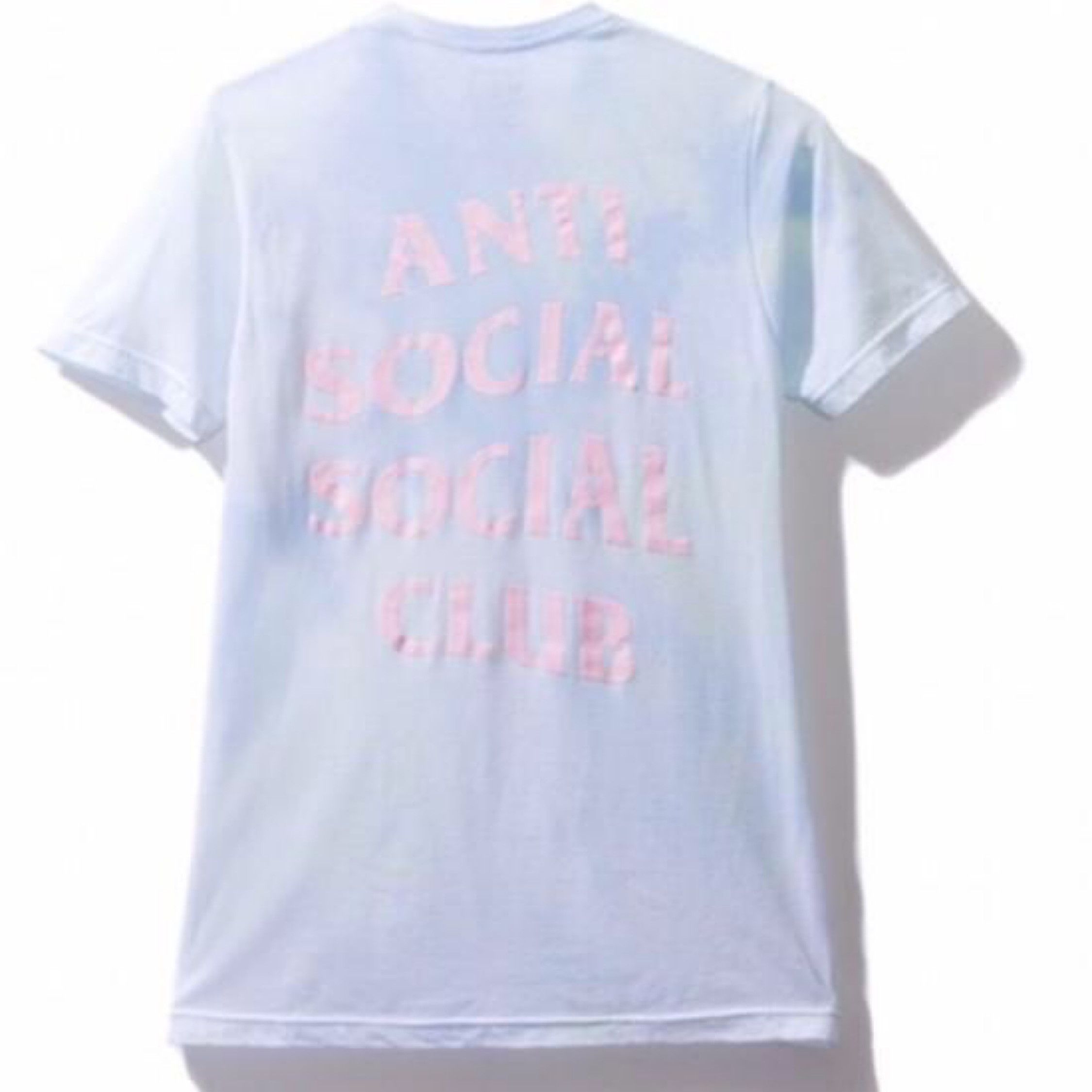 Anti Social Social Club DS ASSC Pink Logo LSD Green Tee Offwhite Supreme Bape Size US XXL / EU 58 / 5 - 5 Thumbnail