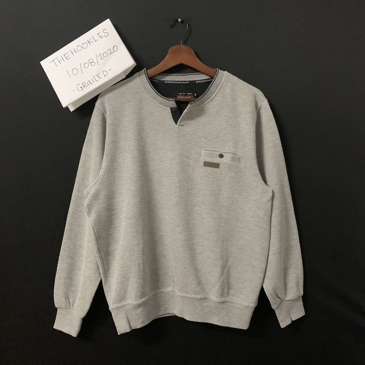 Designer × Japanese Brand × Kansai Yamamoto 💥💥RARE!! Vintage Up To You By Kansai Yamamoto Sweater Size US M / EU 48-50 / 2 - 1 Thumbnail