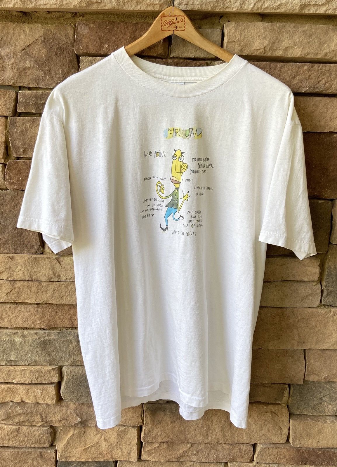 90's PEARL JAM MR.POINT TOUR Vintage Tee