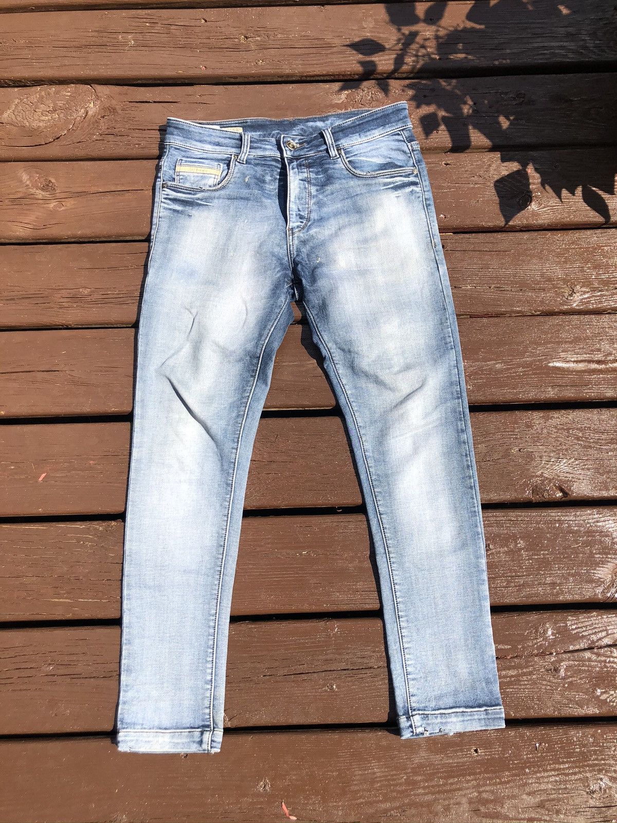 Calvin Klein Calvin Klein Skinny Blue Denim Jeans Pants Size US 32 / EU 48 - 1 Thumbnail