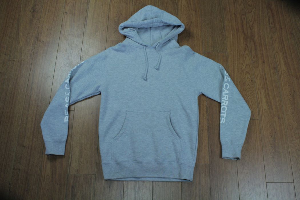 Peas N Carrots Peas and Carrots International Triangle Logo Hoodie Grey Casey Veggies Sweater