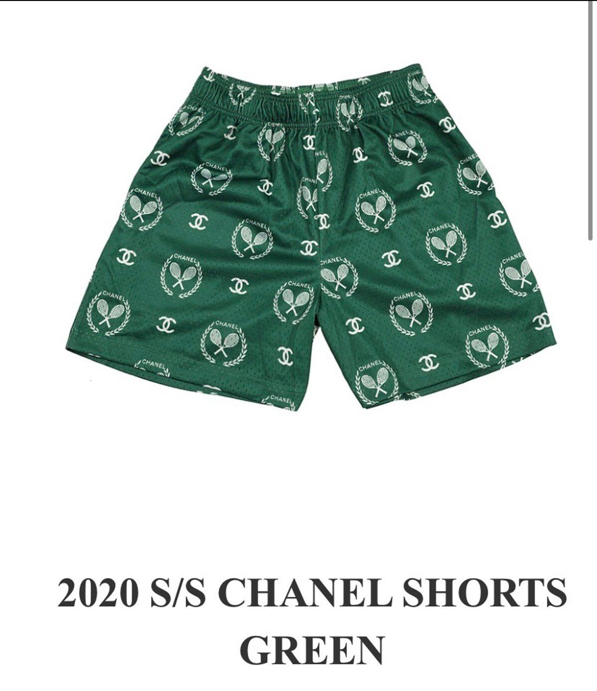 ShopMeta – Bravest Studios Chanel Shorts Green