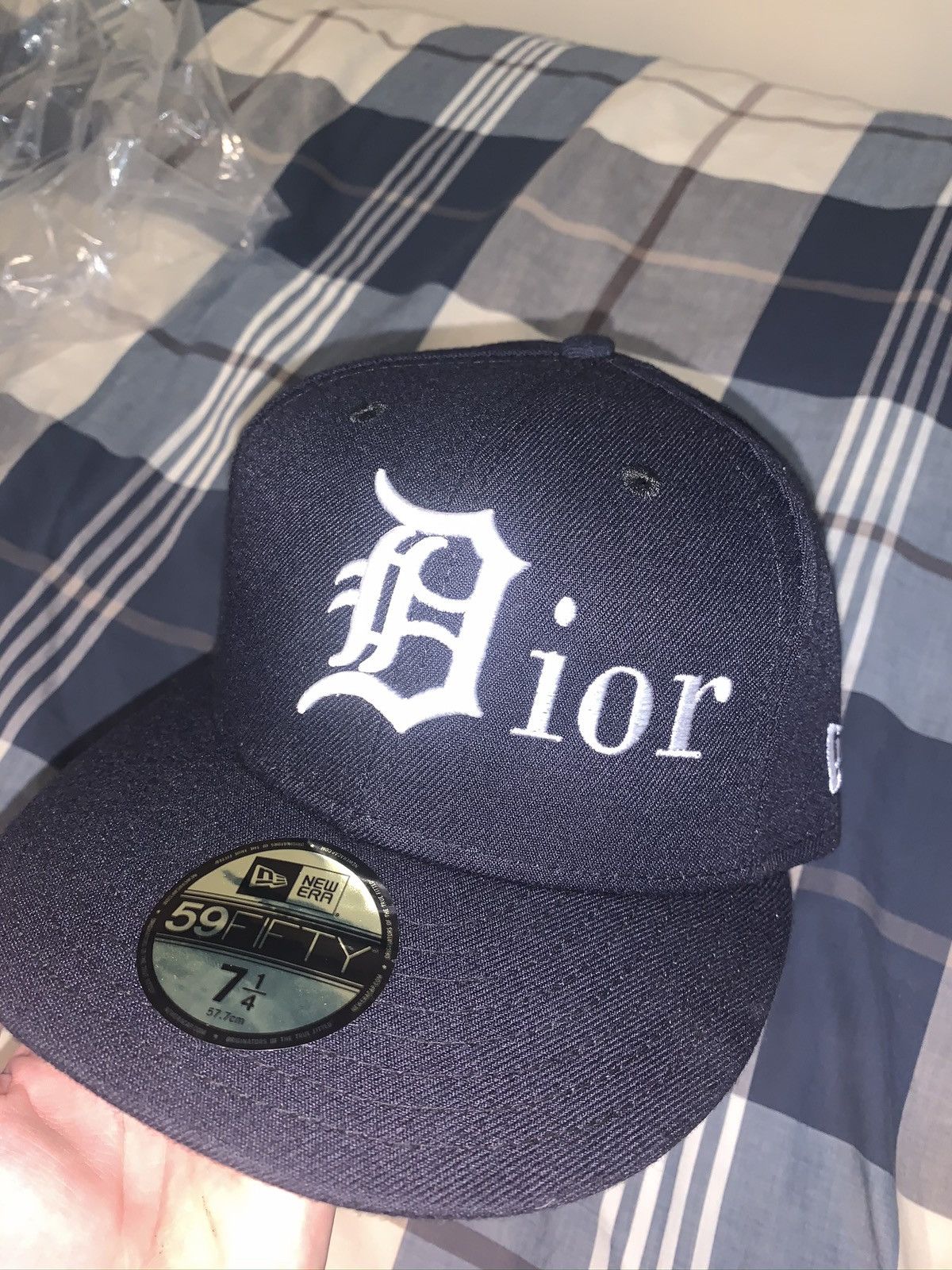 New Era Detroit Tigers Gray A3 Knit Trapper Hat - Gameday Detroit