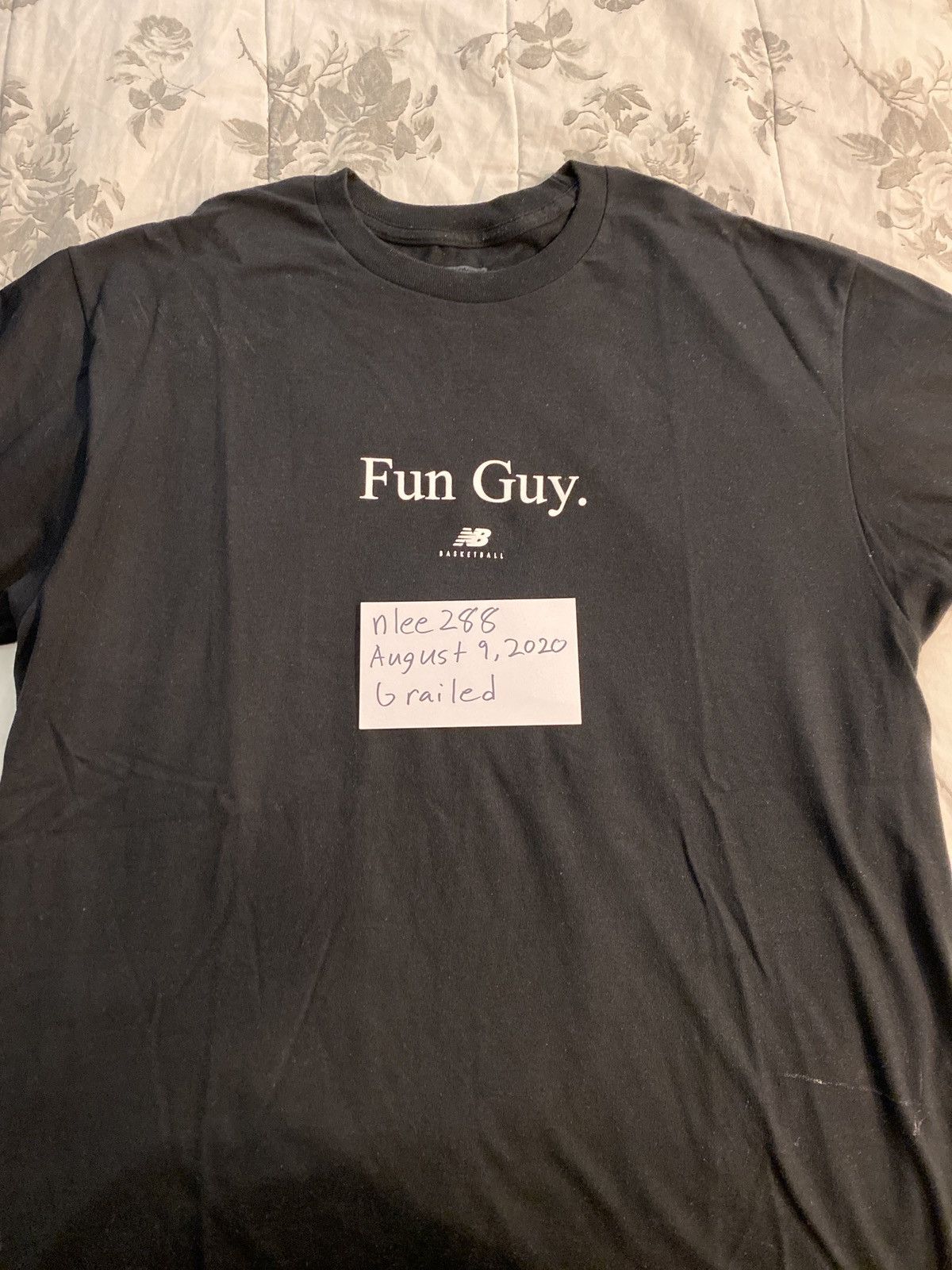 kawhi fun guy shirt new balance