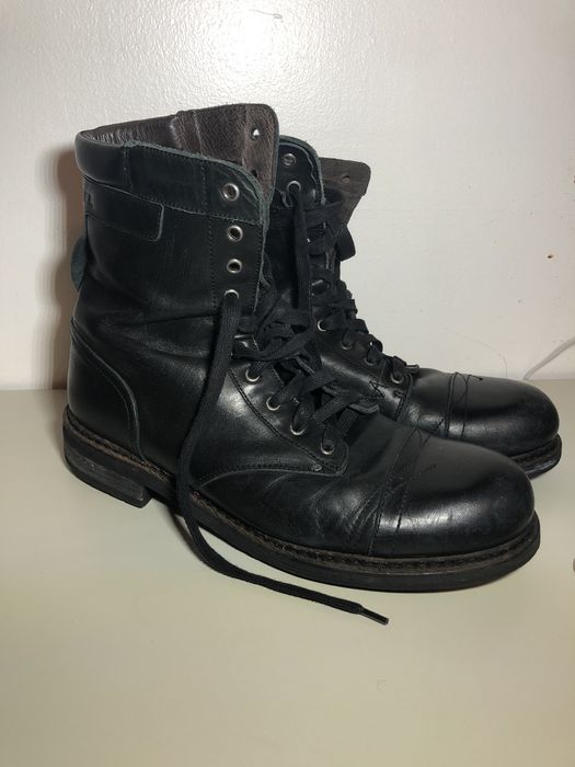 Diesel Cassidy Combat Boots | Grailed