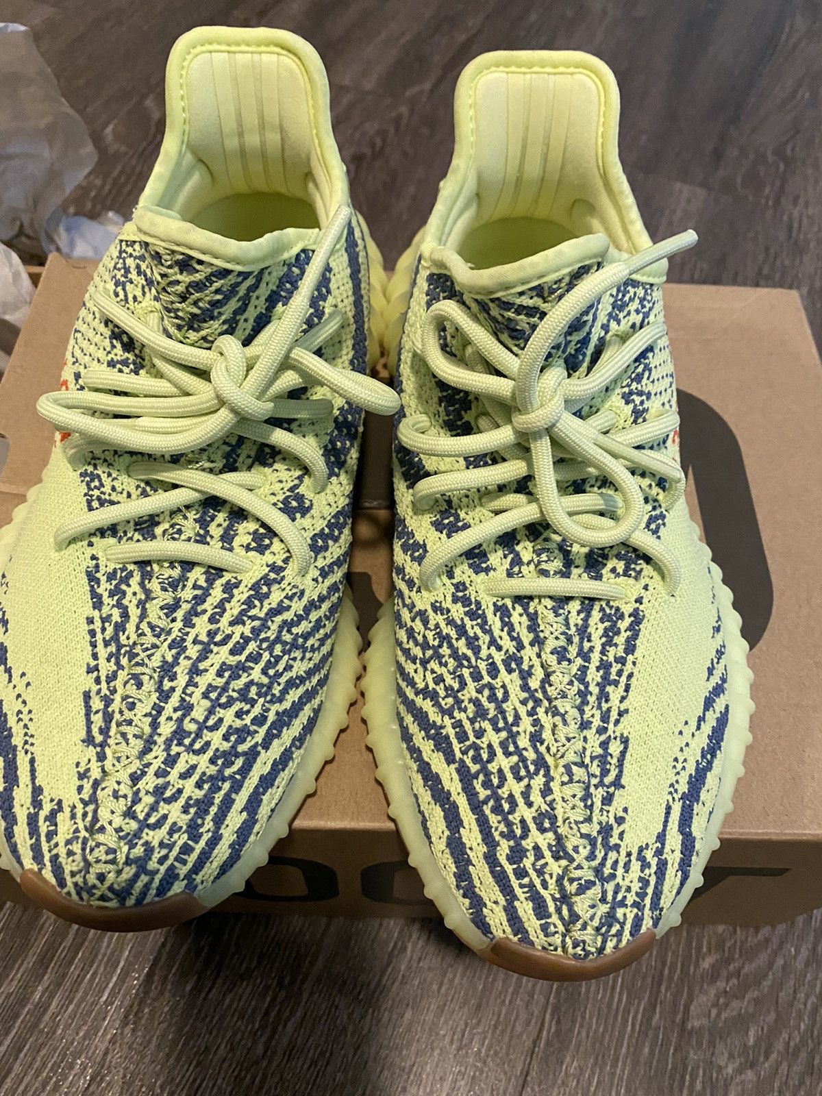 Adidas Yeezy Boost 350 V2 Semi Frozen Yellow 2017 Size US 6.5 / EU 39-40 - 1 Thumbnail