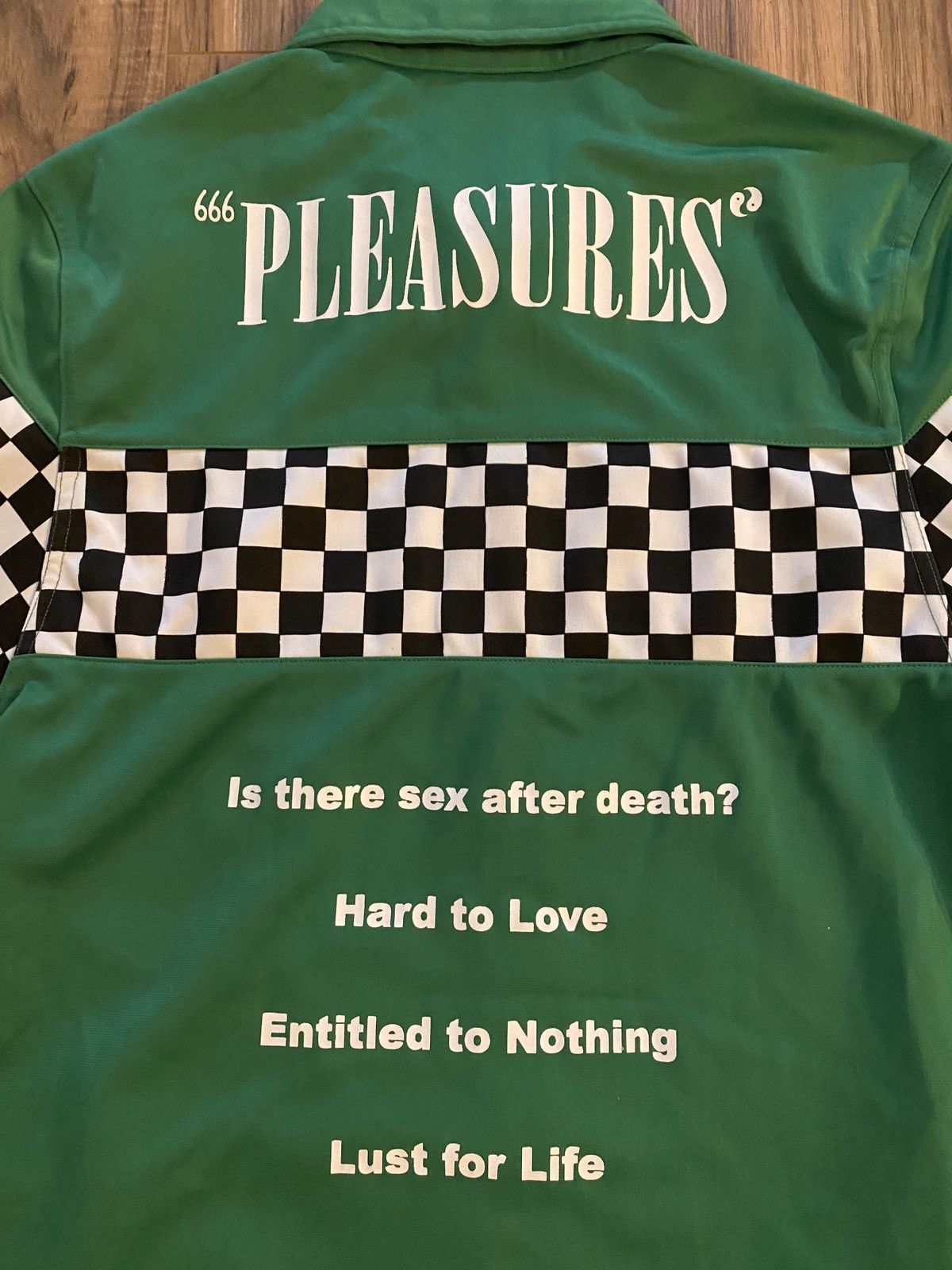 Pleasures Pleasures Sex After Death Jacket Size Medium Green Brand New |  Grailed