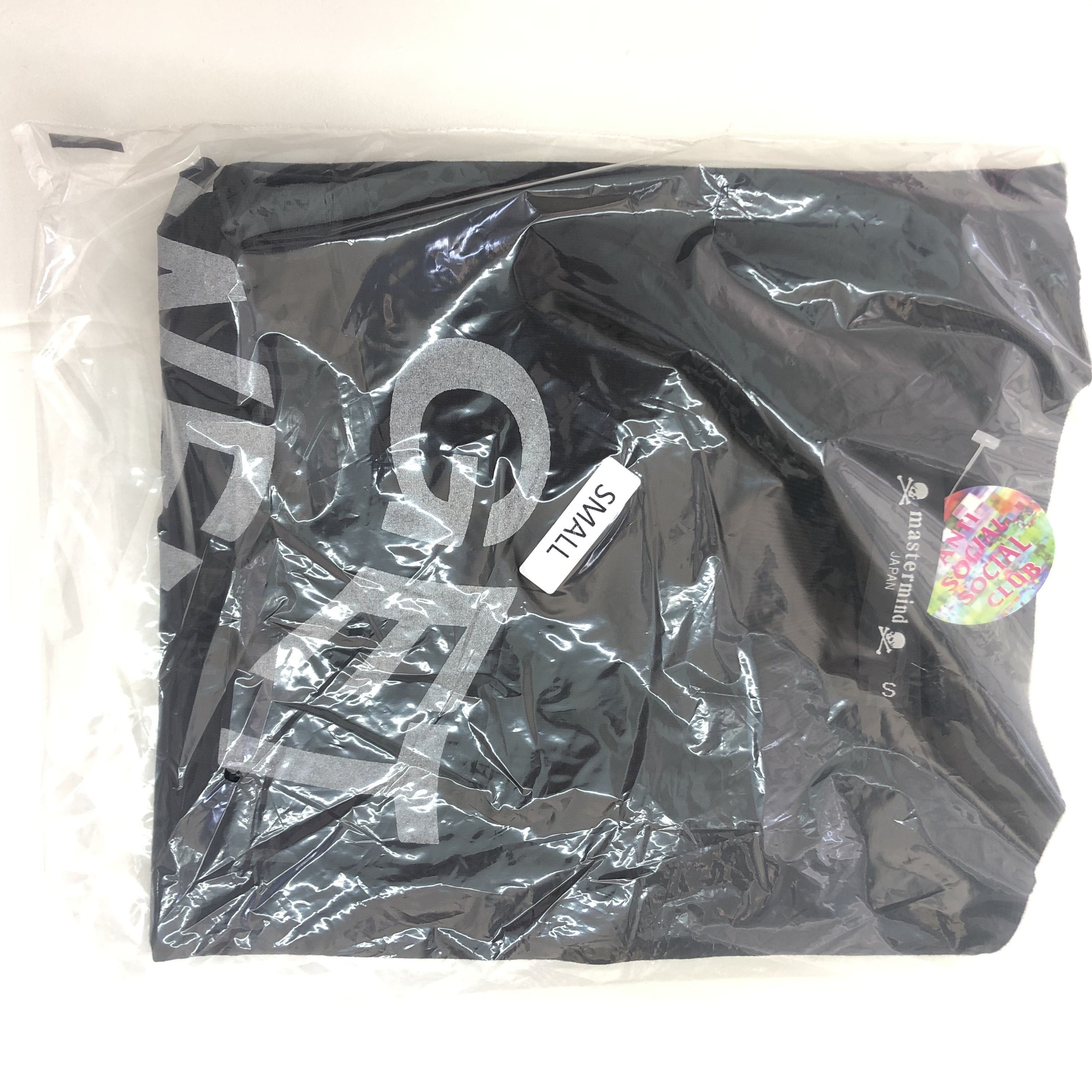 image of Anti Social Social Club x Mastermind Japan Mastermind X Assc 3M Reflective Black Tee Bape Ftp Fog C