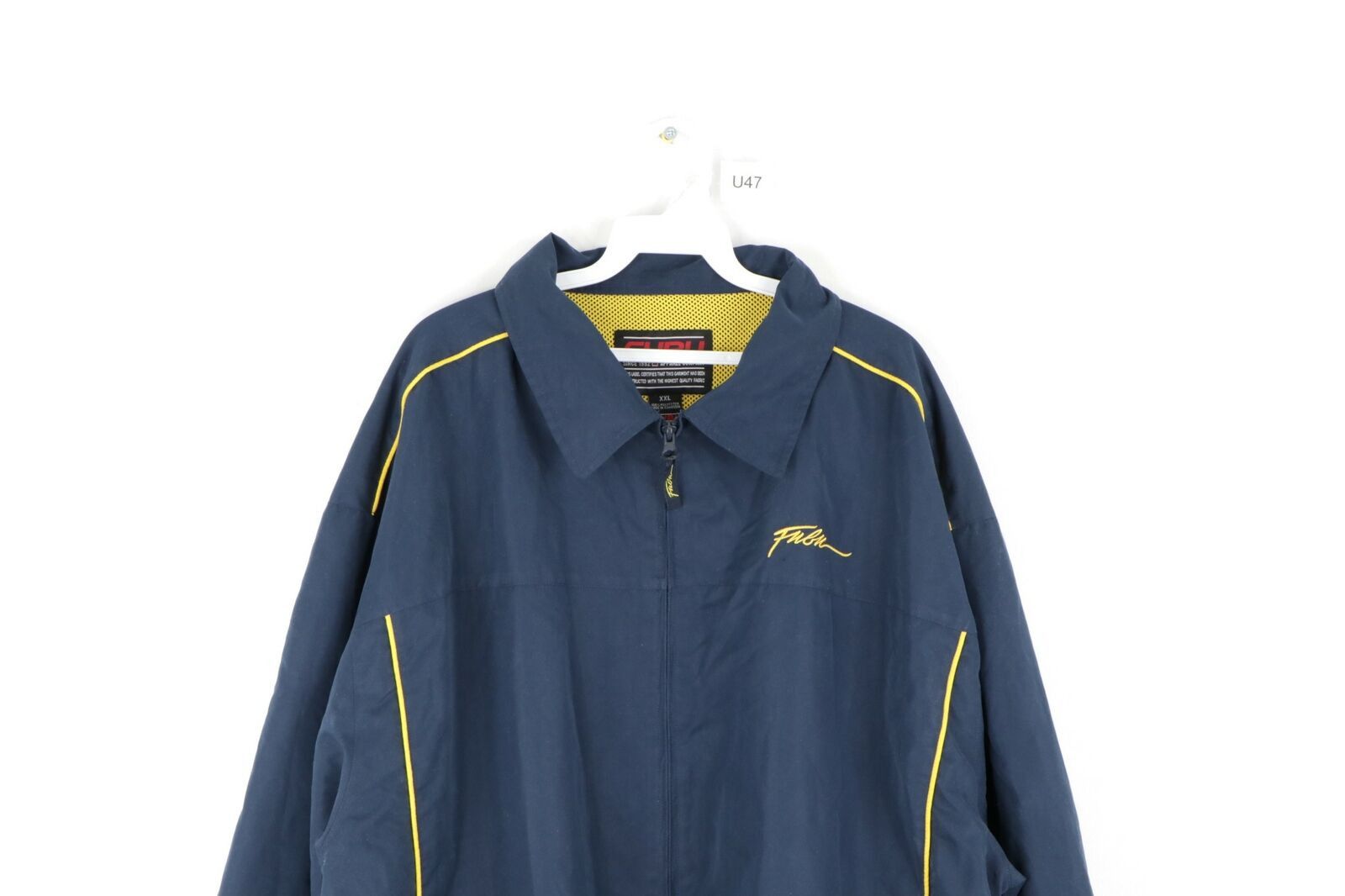Fubu × Vintage Vintage 90s Fubu Sport Script Spell Full Zip Lined Jacket Size US XXL / EU 58 / 5 - 2 Thumbnail