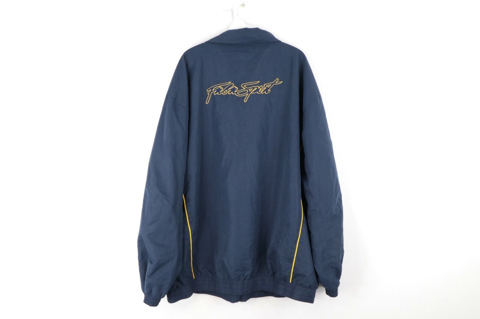 Fubu × Vintage Vintage 90s Fubu Sport Script Spell Full Zip Lined Jacket Size US XXL / EU 58 / 5 - 7 Thumbnail