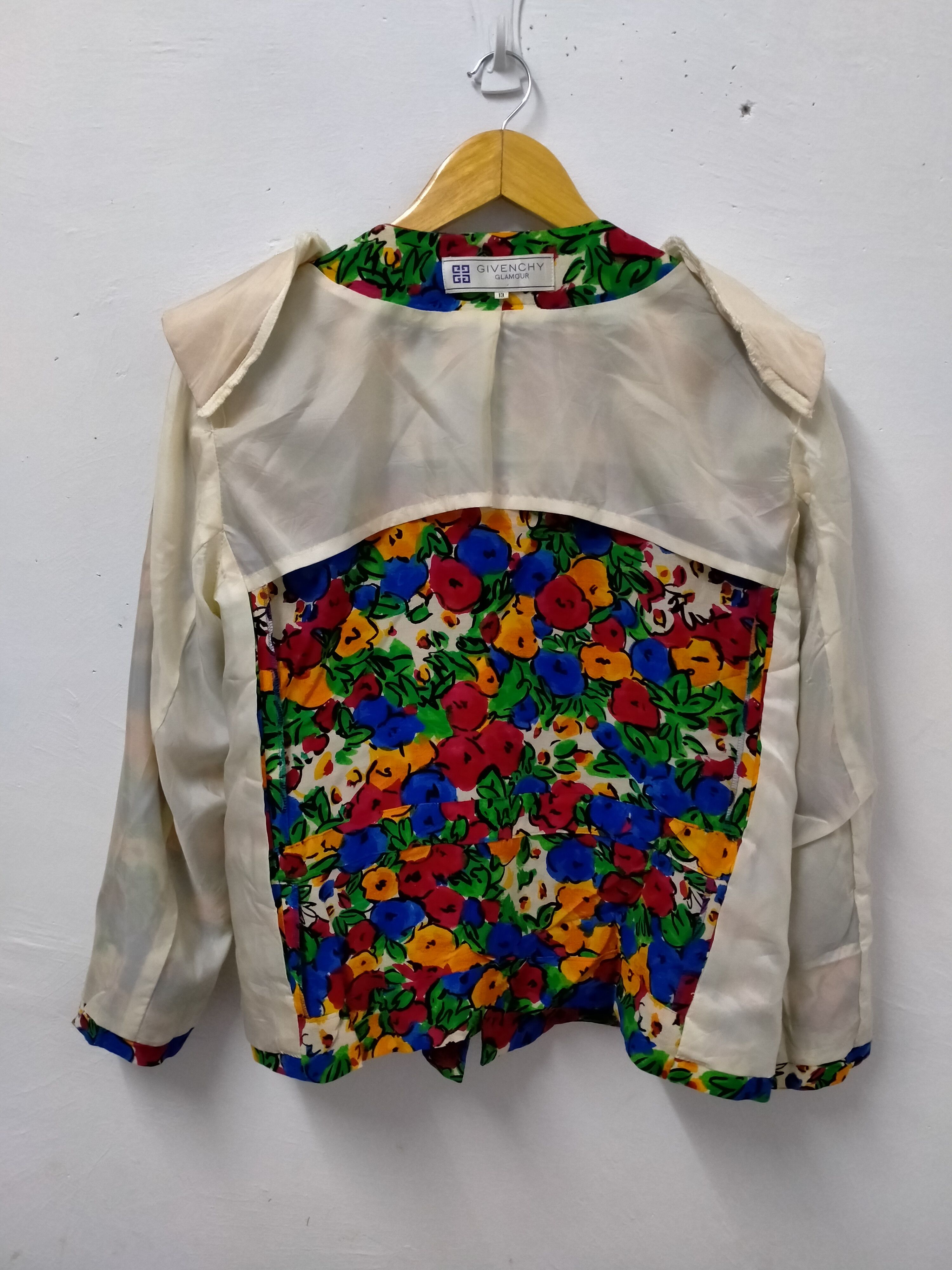 Givenchy Vintage givenchy Glamour floral Size M / US 6-8 / IT 42-44 - 5 Thumbnail