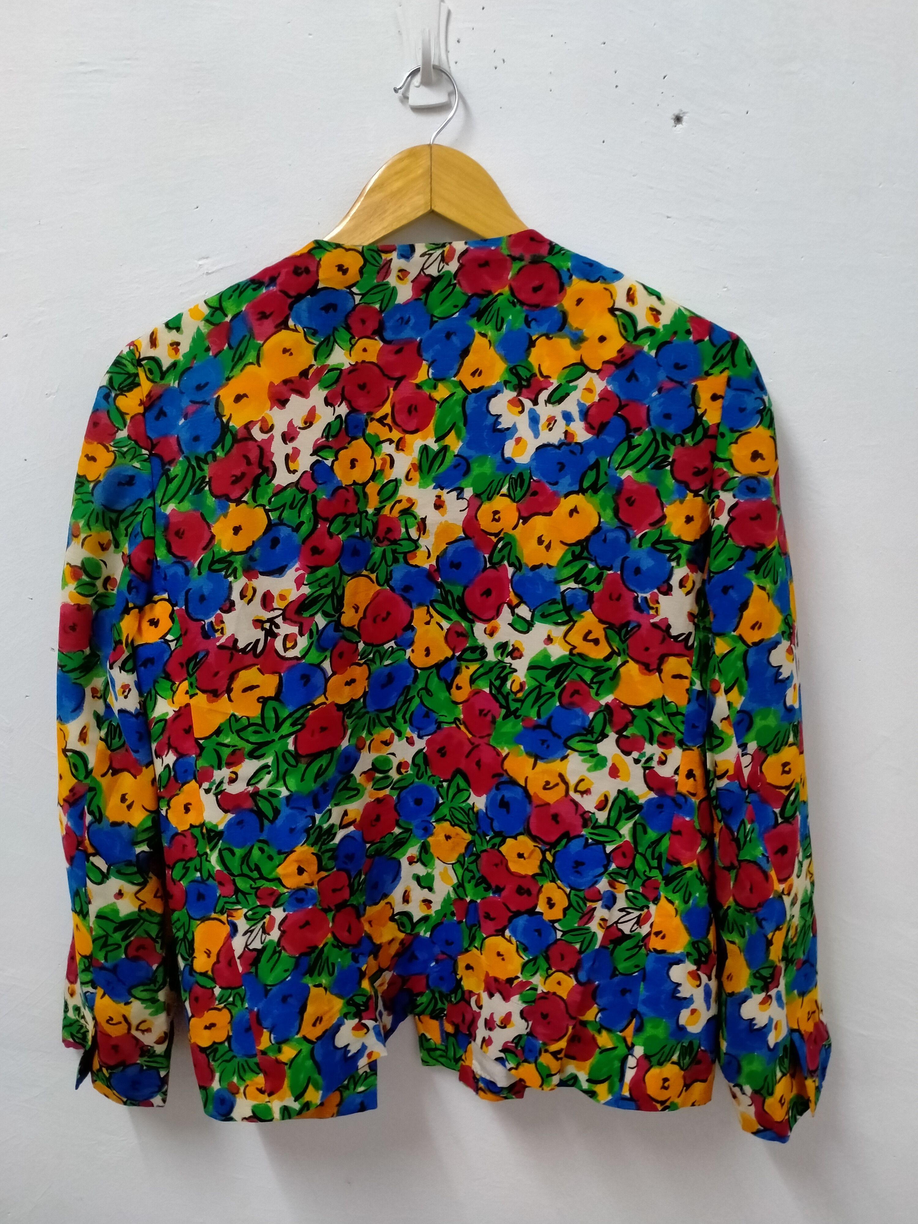 Givenchy Vintage givenchy Glamour floral Size M / US 6-8 / IT 42-44 - 2 Thumbnail