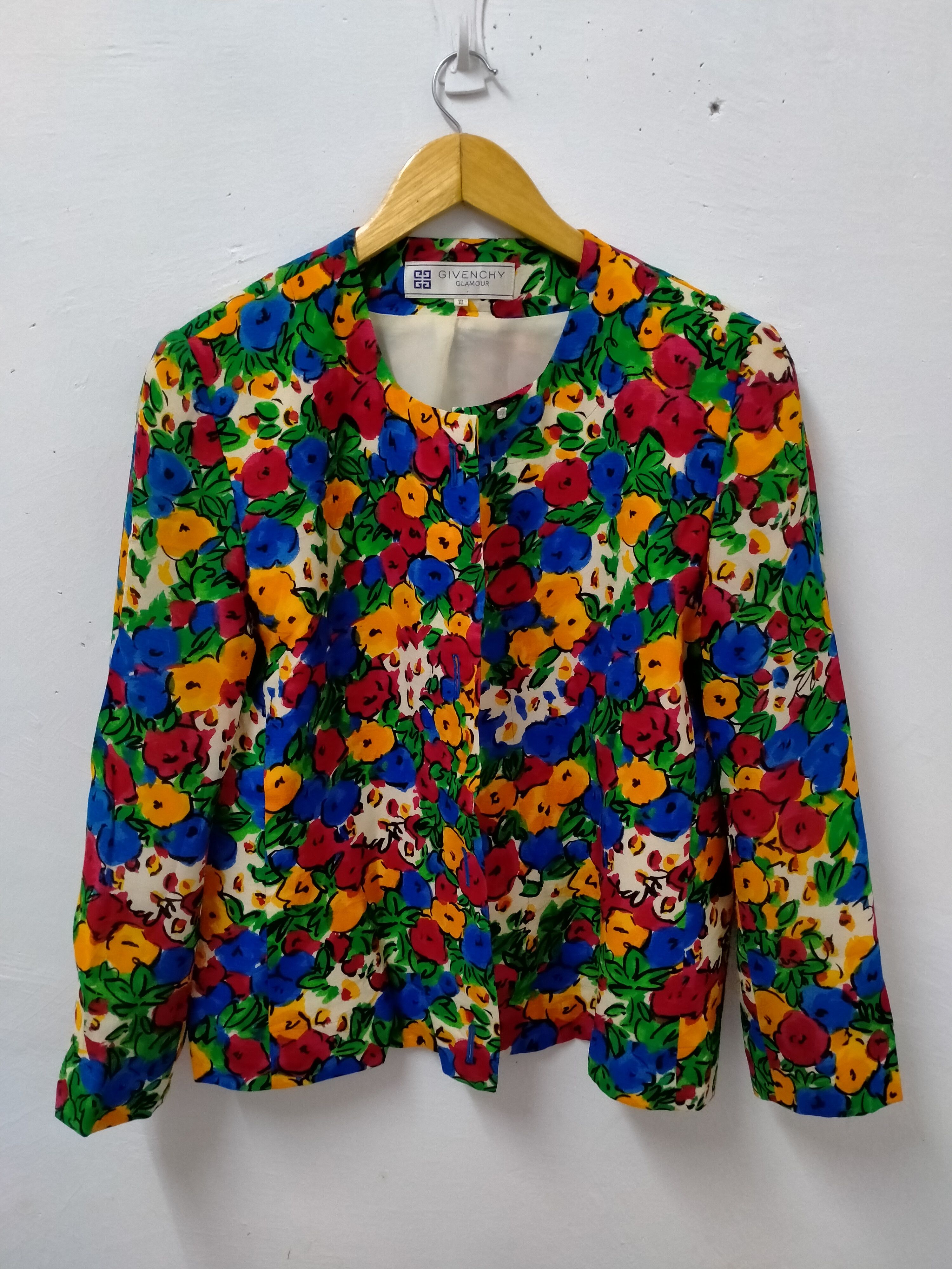 Vintage givenchy Glamour floral