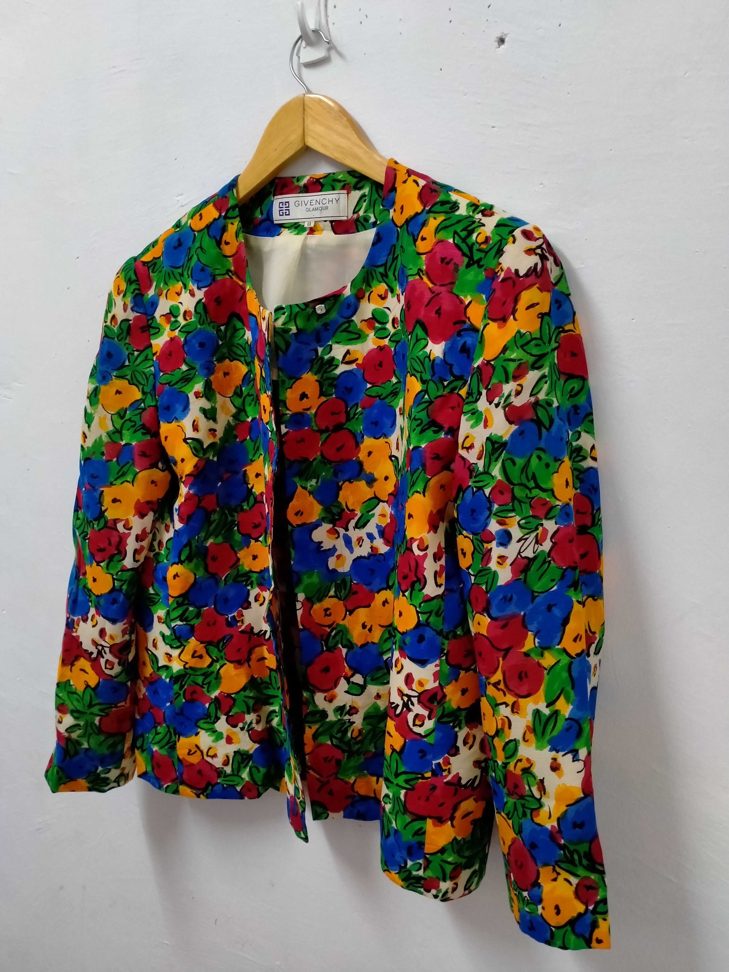 Givenchy Vintage givenchy Glamour floral Size M / US 6-8 / IT 42-44 - 4 Thumbnail