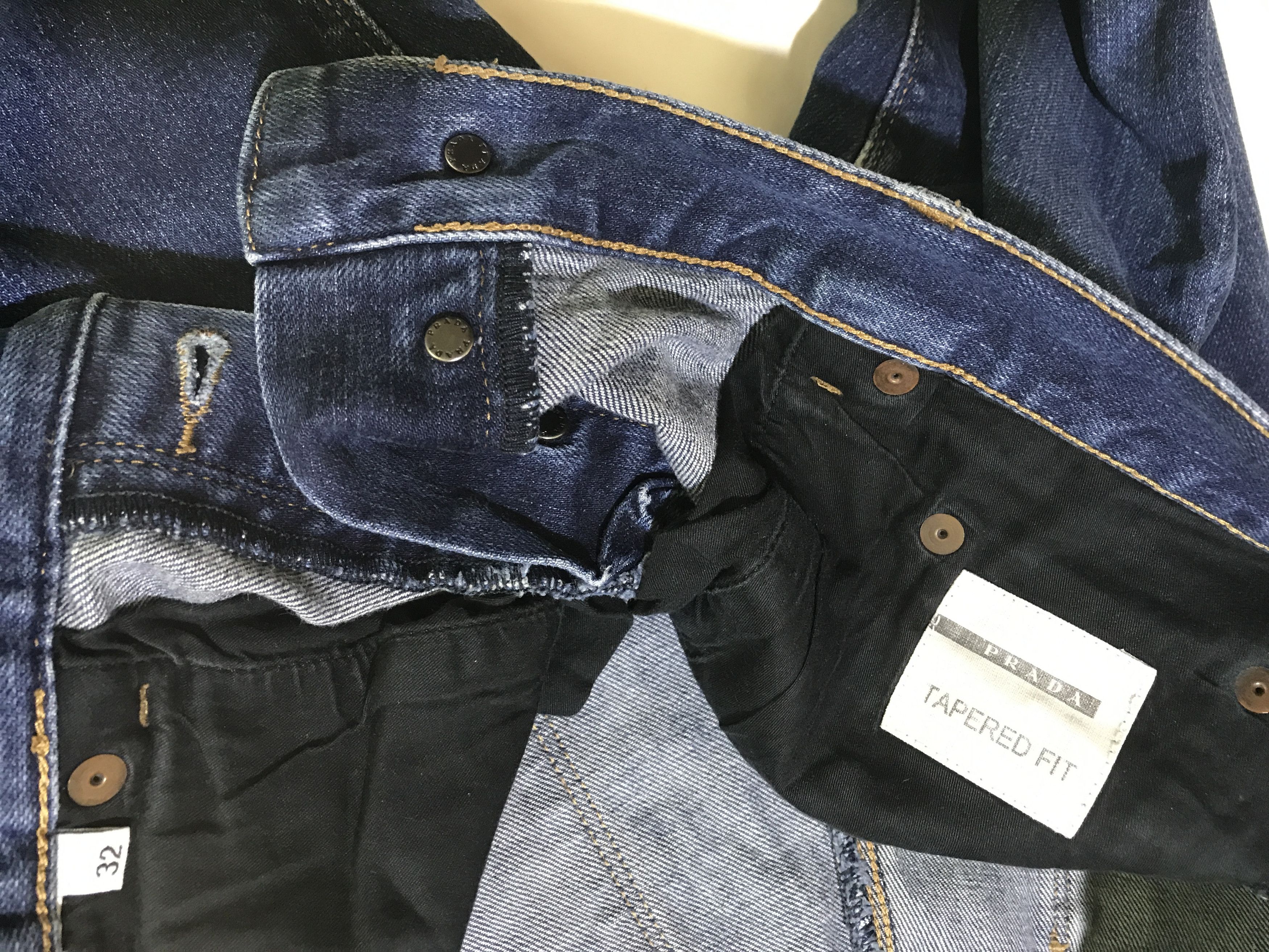 Prada Prada denim jeans size 32 Size US 32 / EU 48 - 6 Thumbnail