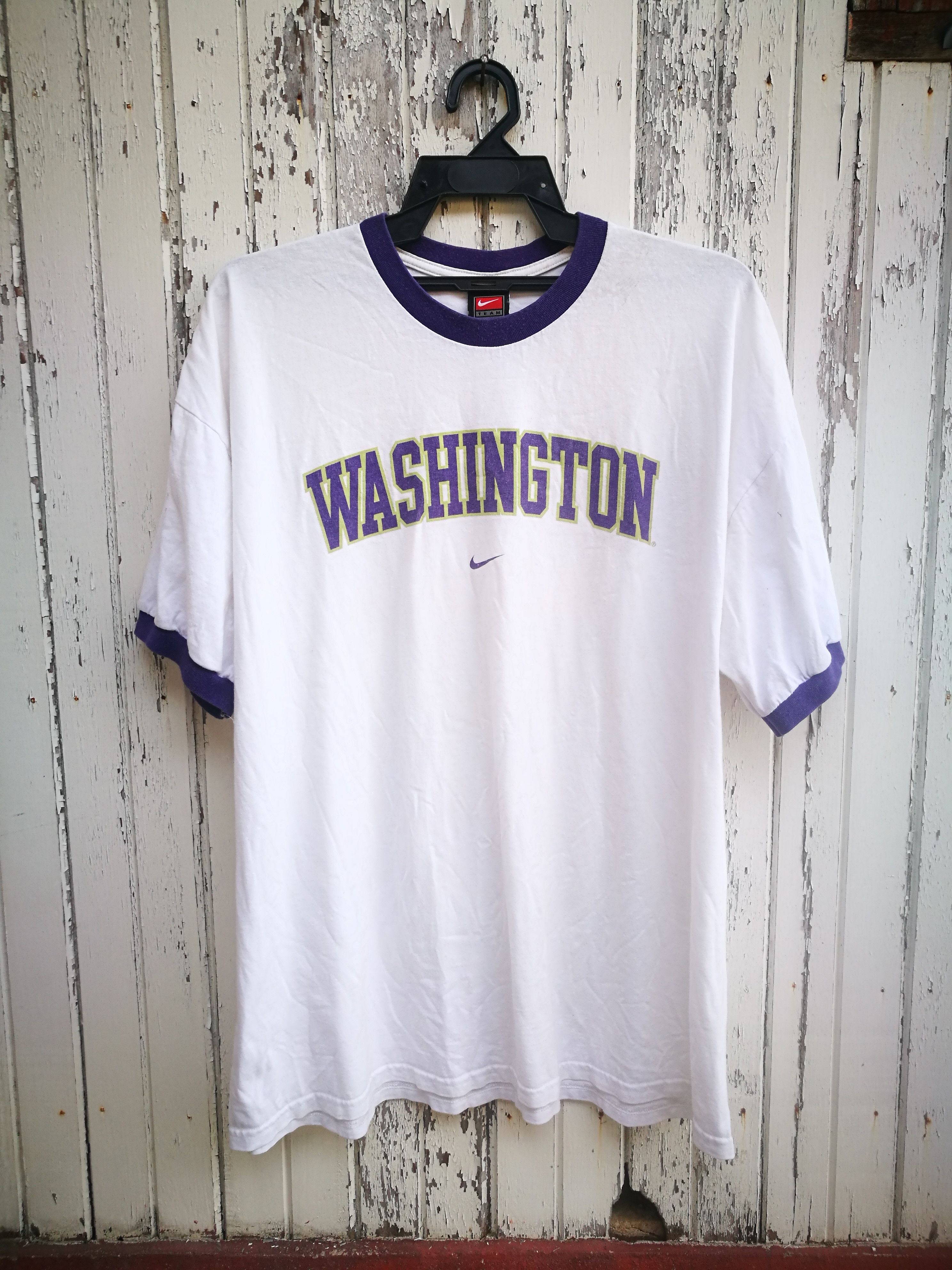Nike × Vintage NIKE TEAM RINGER WASHINGTON Size US XL / EU 56 / 4 - 1 Thumbnail