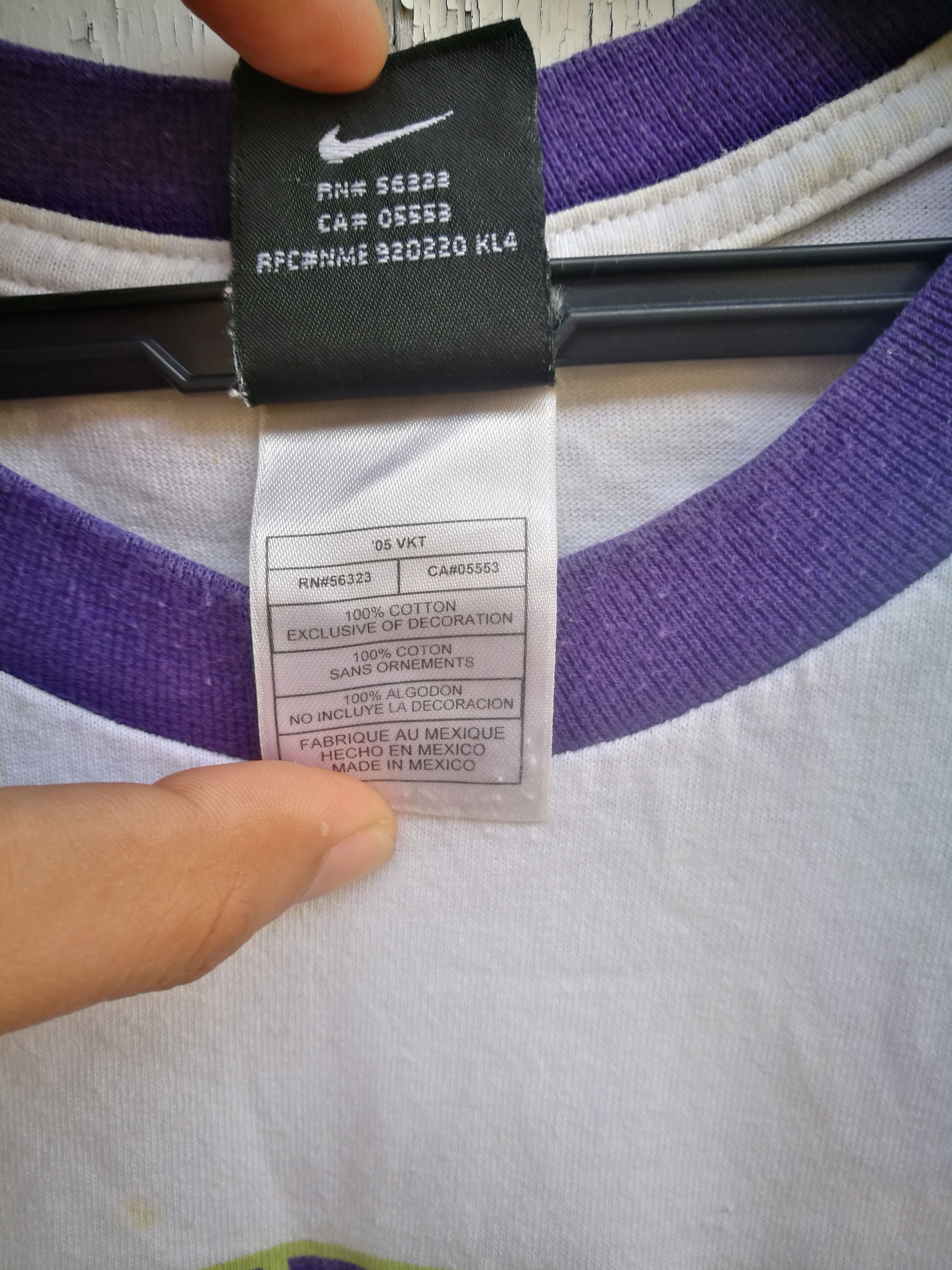Nike × Vintage NIKE TEAM RINGER WASHINGTON Size US XL / EU 56 / 4 - 4 Thumbnail