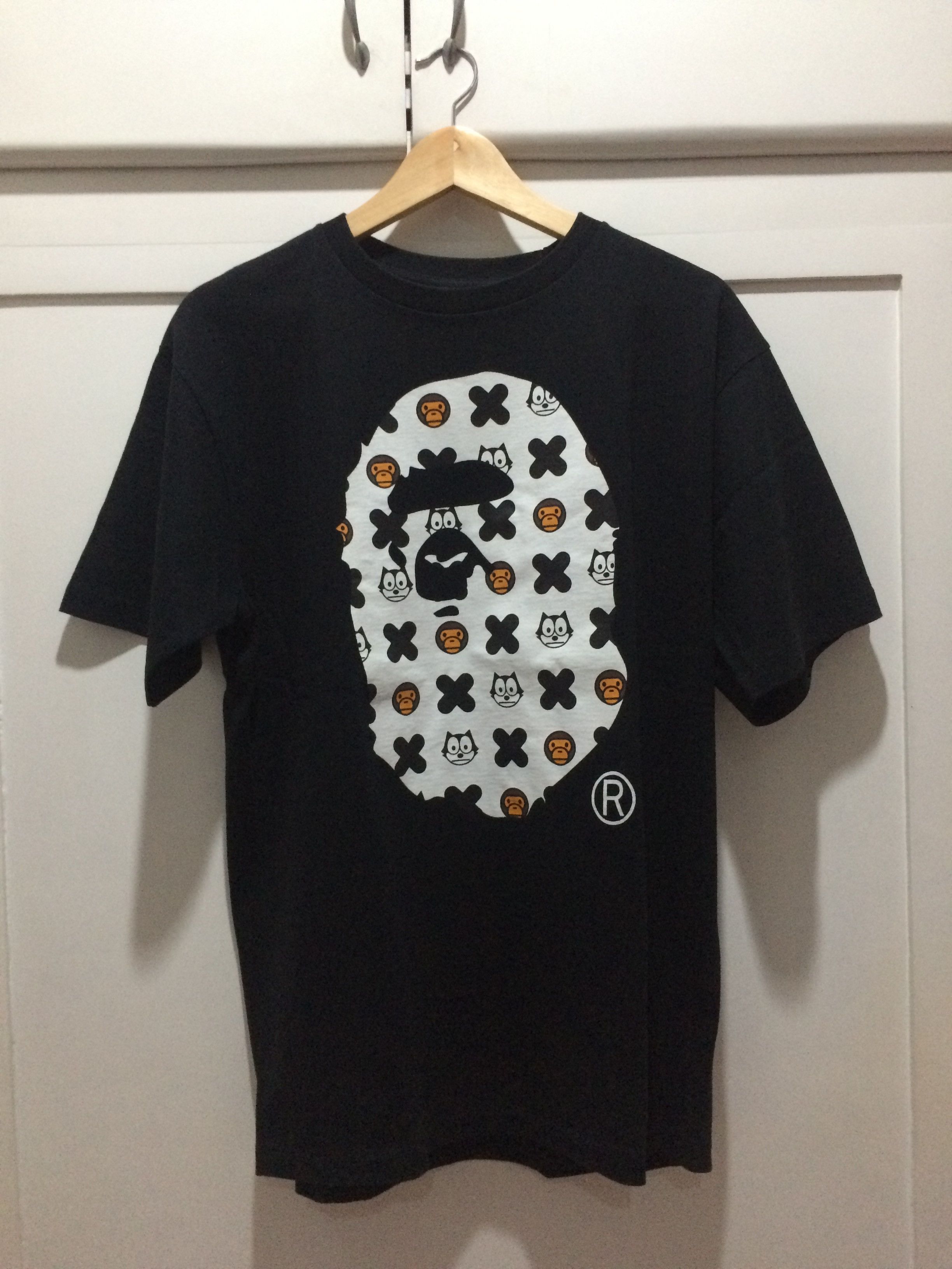 Bape A Bathing Ape x Felix The Cat T-Shirt | Grailed