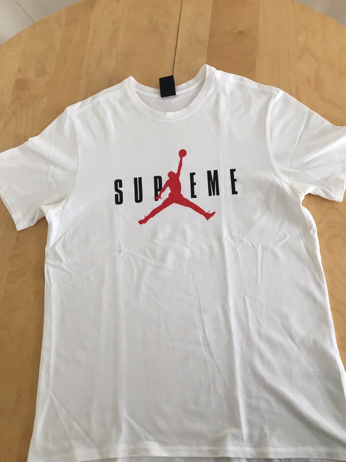Jordan T-Shirt Jordan x Supreme - Small - White