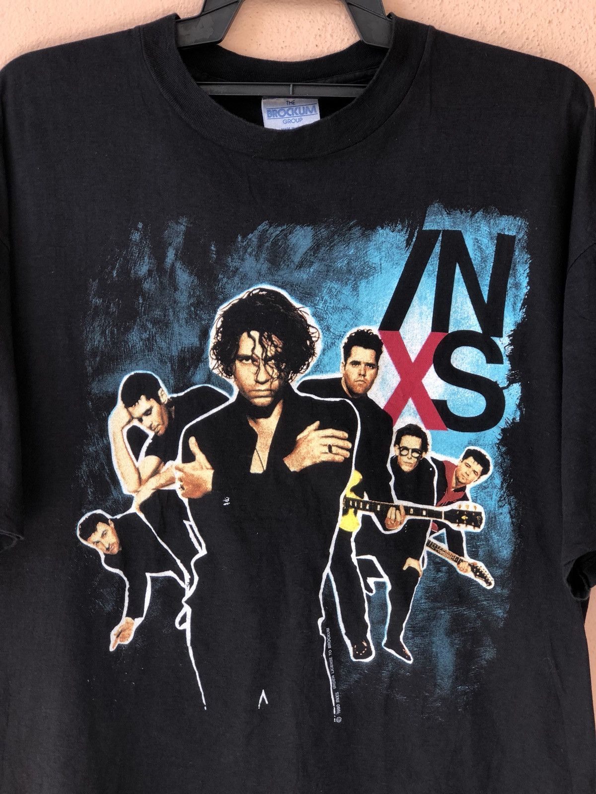 Band Tees Vintage 90s INXS Tour Promo Tee Size US XL / EU 56 / 4 - 2 Thumbnail