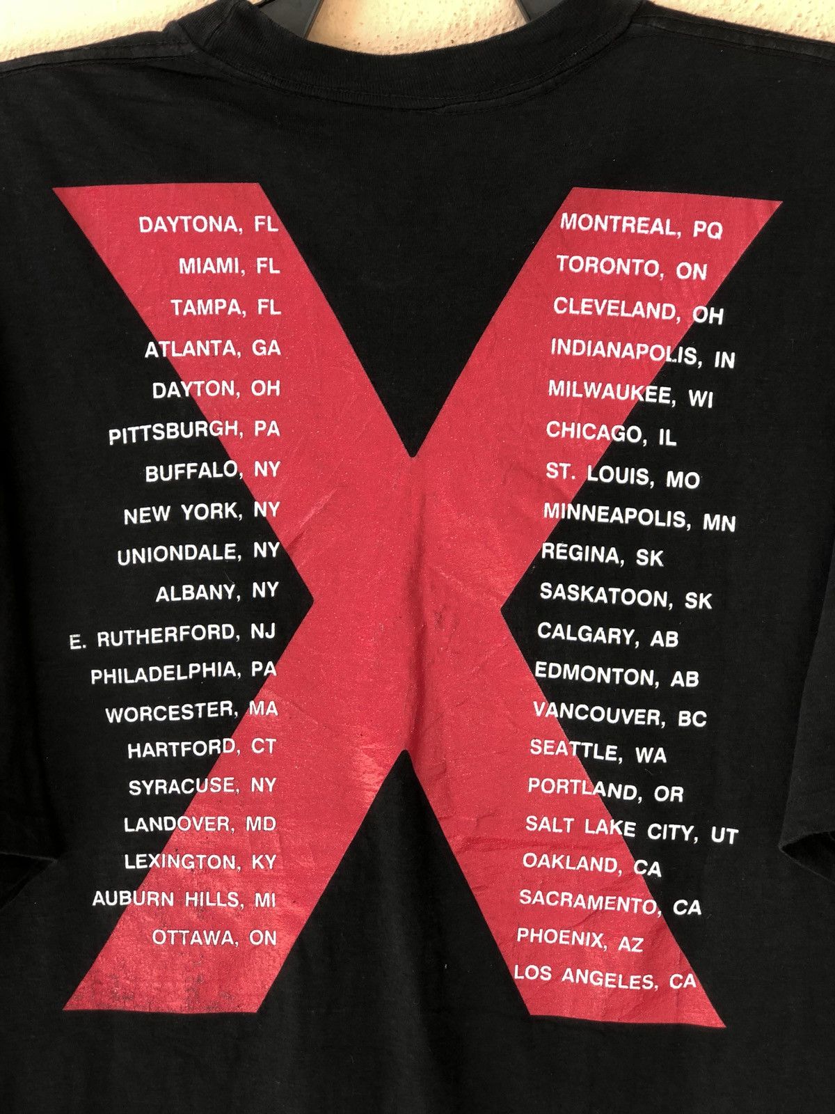 Band Tees Vintage 90s INXS Tour Promo Tee Size US XL / EU 56 / 4 - 10 Thumbnail