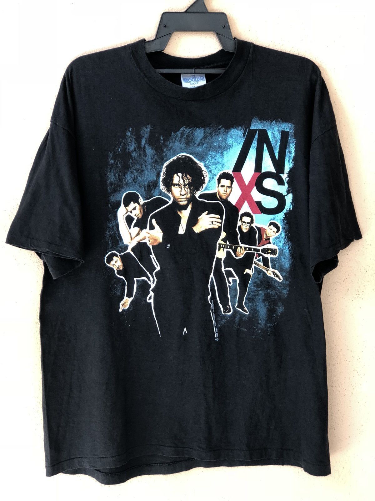 Band Tees Vintage 90s INXS Tour Promo Tee Size US XL / EU 56 / 4 - 1 Thumbnail