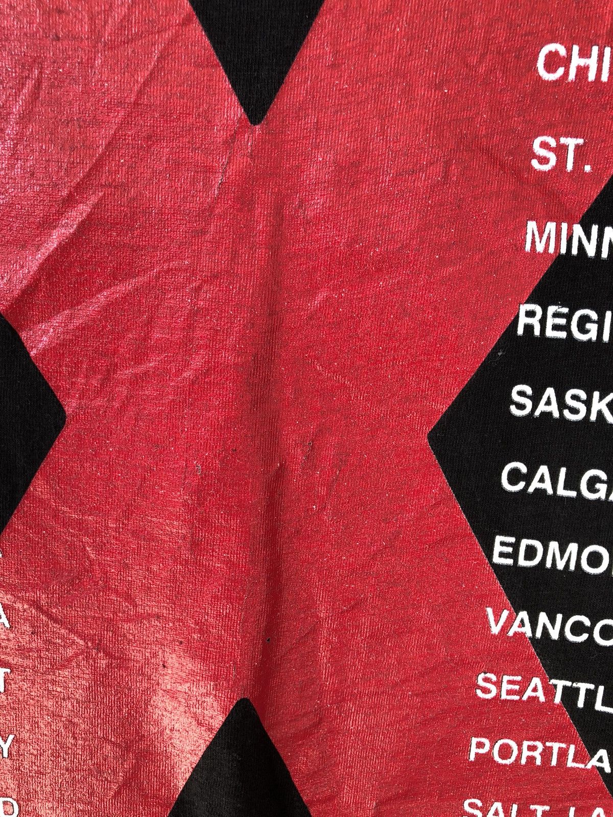 Band Tees Vintage 90s INXS Tour Promo Tee Size US XL / EU 56 / 4 - 11 Thumbnail