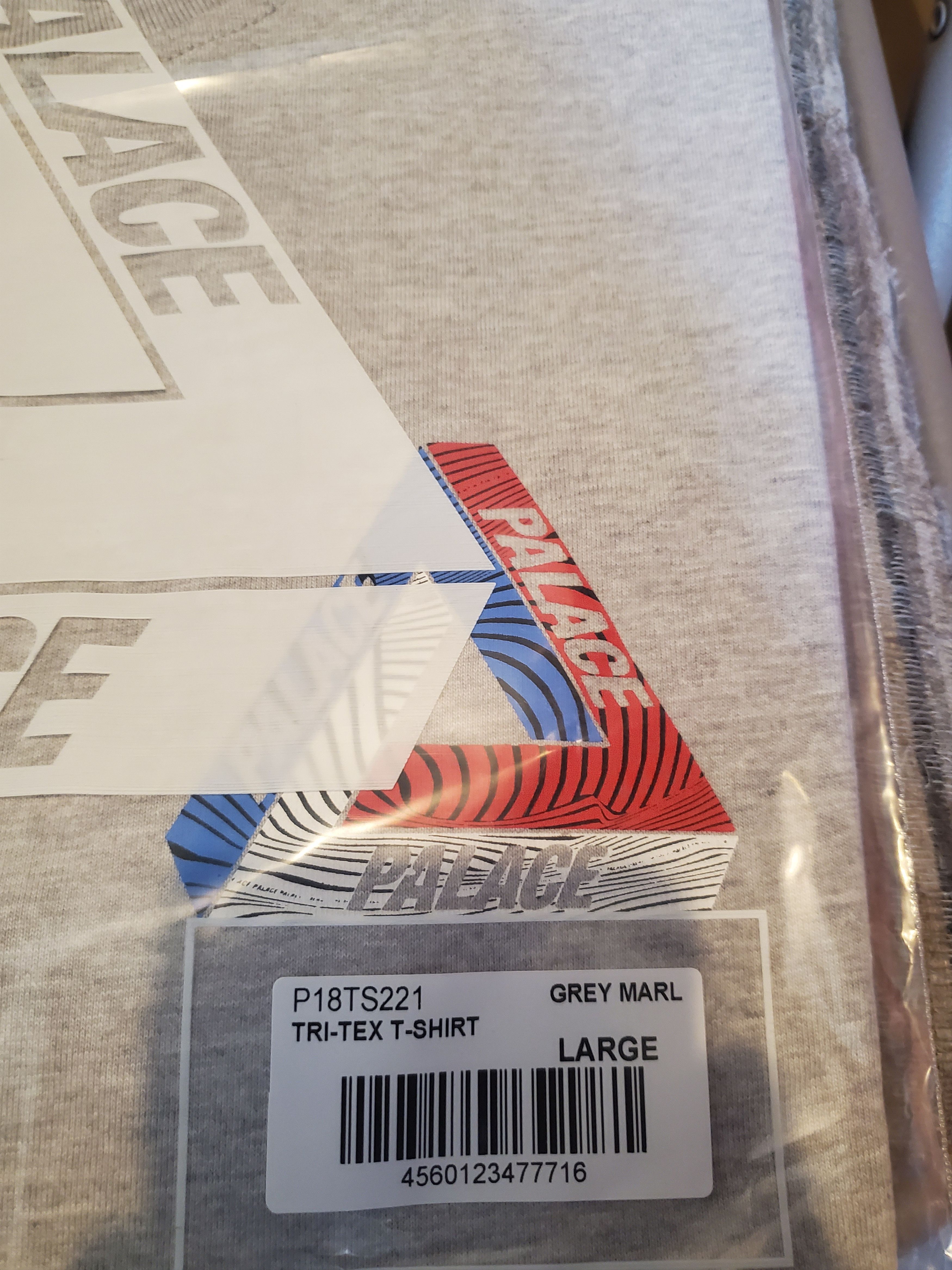 Palace Palace Tri-Tex Tee (Grey) - Large Size US L / EU 52-54 / 3 - 2 Thumbnail
