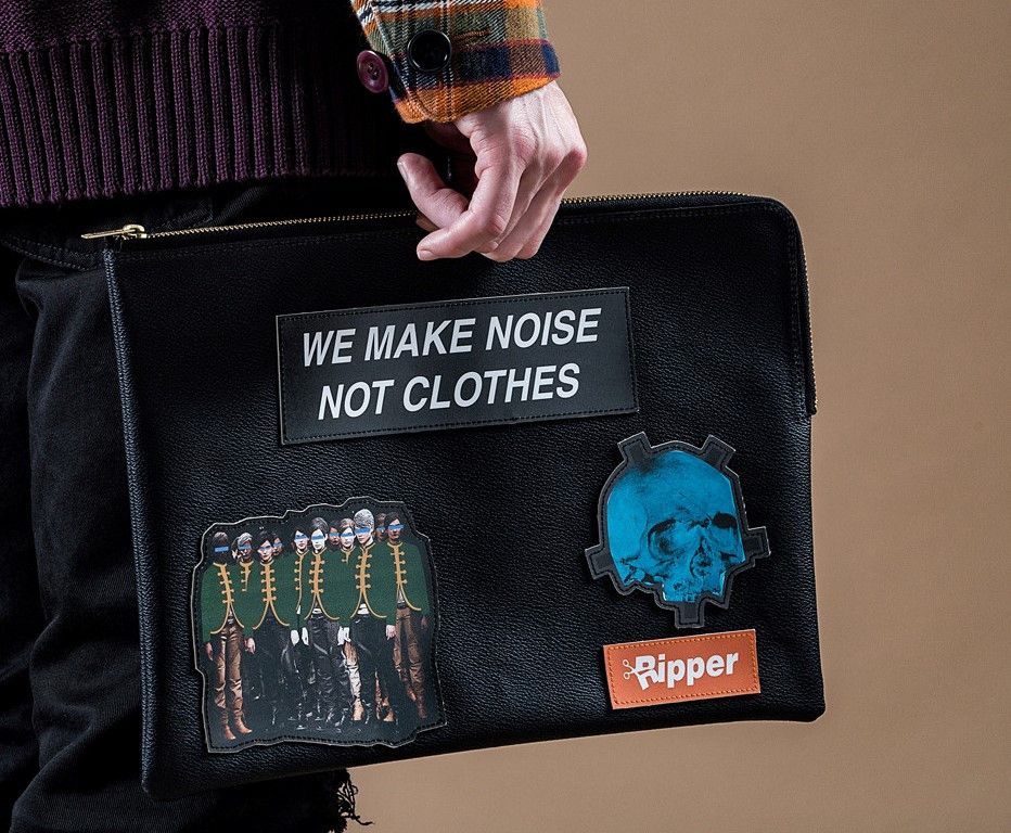 Faux Leather Clutch Bag From SS16 