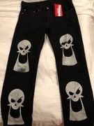 Levi's × Slumpy Kev Slumpy Kev Grim Reaper Jeans Size US 34 / EU 50 - 1 Thumbnail