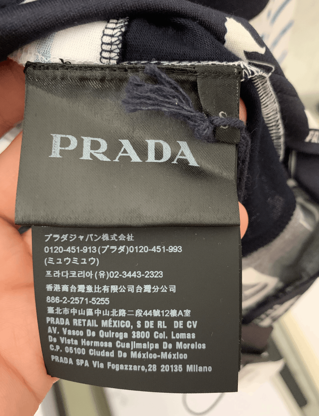 Prada Prada Nautical Long Sleeve T-Shirt Size US S / EU 44-46 / 1 - 3 Thumbnail