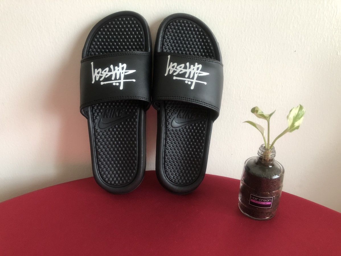 Nike x Stussy x Nike Benassi Slides Sandals