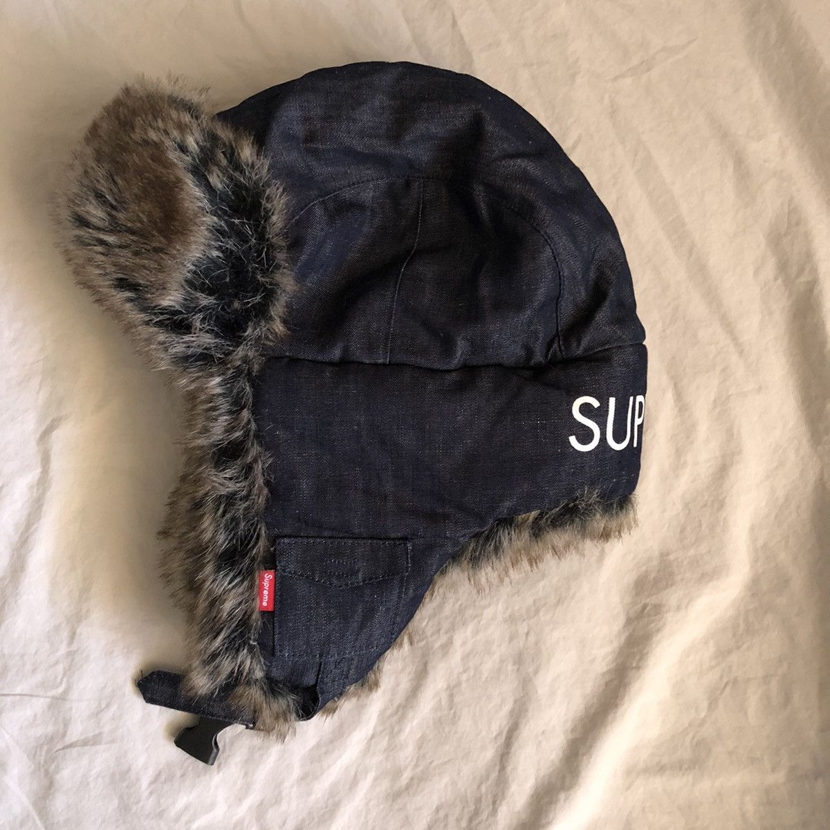 Supreme Denim Trooper Hat | Grailed