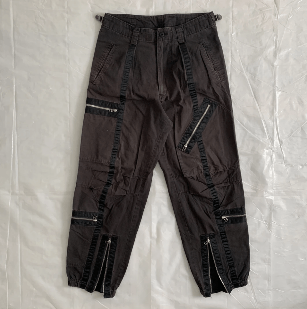 Issey Miyake 1990s Issey Miyake Flight Cargo Pants - Size M Size US 30 / EU 46 - 1 Thumbnail