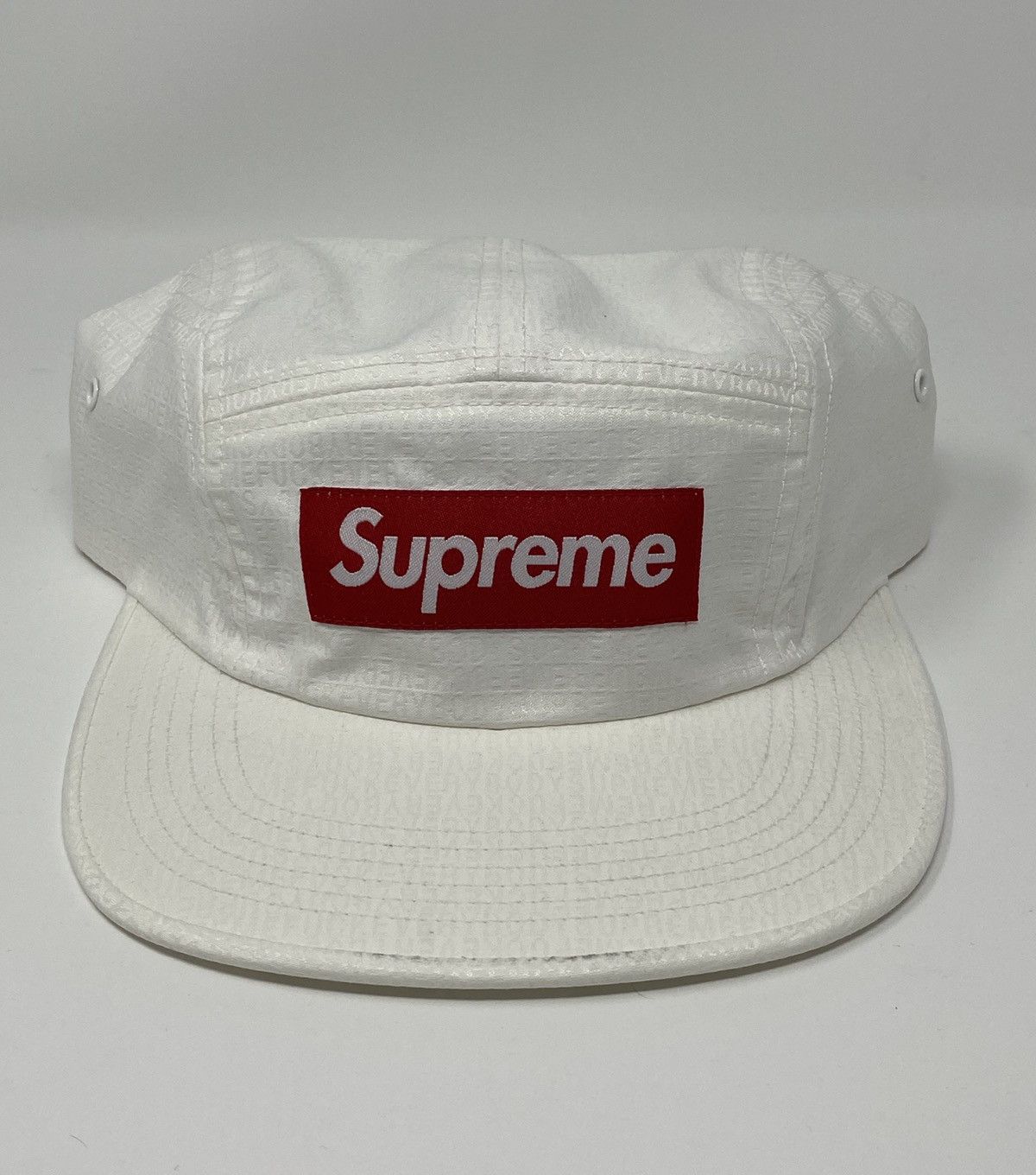 Supreme Fuck Everybody Jacquard Camp Cap Black - SS19 - US