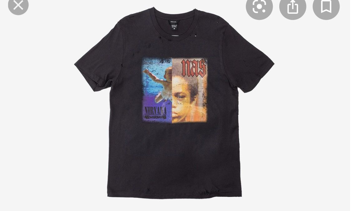 Other Nas Nirvana Split T-Shirt Distressed Size US L / EU 52-54 / 3 - 1 Thumbnail