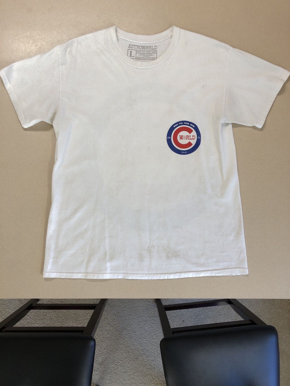 travis scott cubs shirt