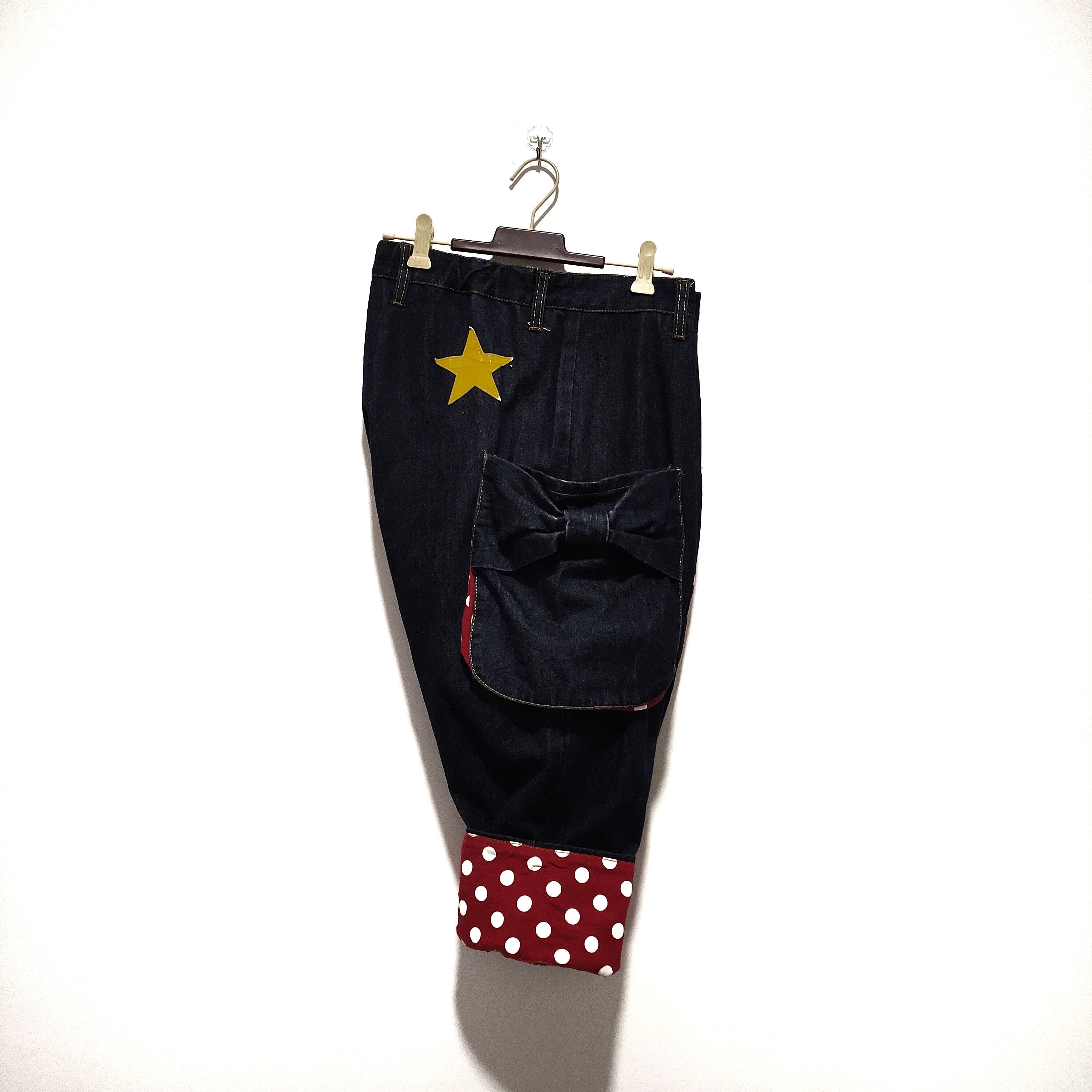 Indigo PMA harem pants polka dot 3 quarter Size US 31 - 4 Thumbnail