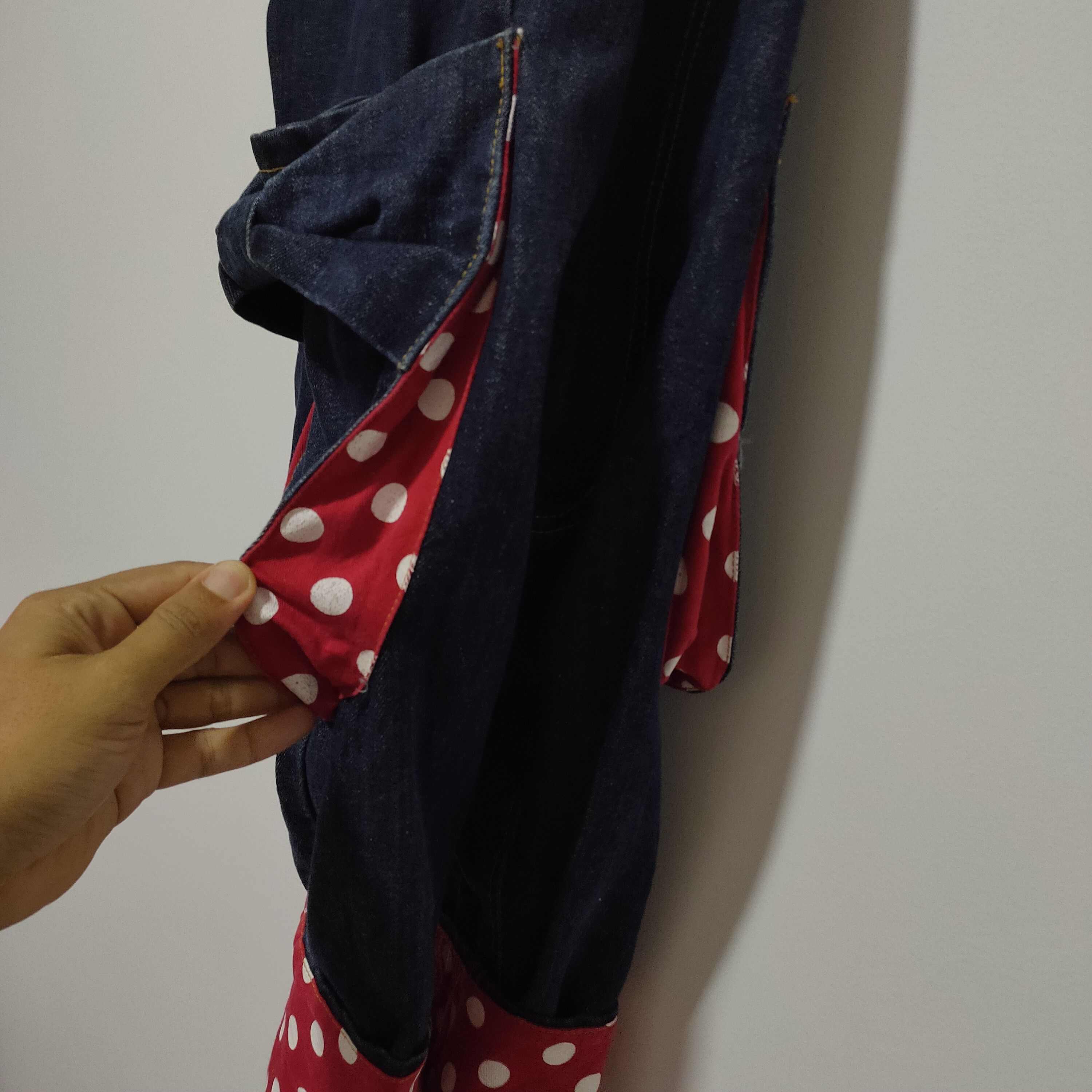 Indigo PMA harem pants polka dot 3 quarter Size US 31 - 7 Thumbnail