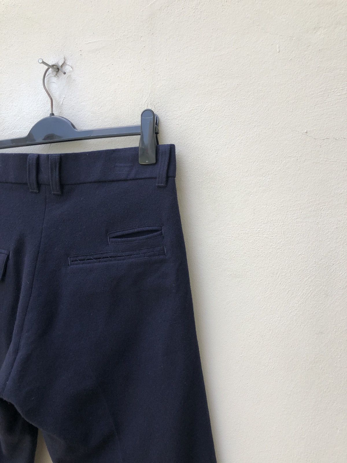 NO ID NWT No ID. Japan Navy Blue Wool Trouser Pant Size US 32 / EU 48 - 8 Thumbnail