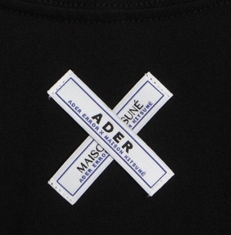 Ader Error × Maison Kitsune ader error x maison kitsuné twin fox head black Size US S / EU 44-46 / 1 - 3 Thumbnail