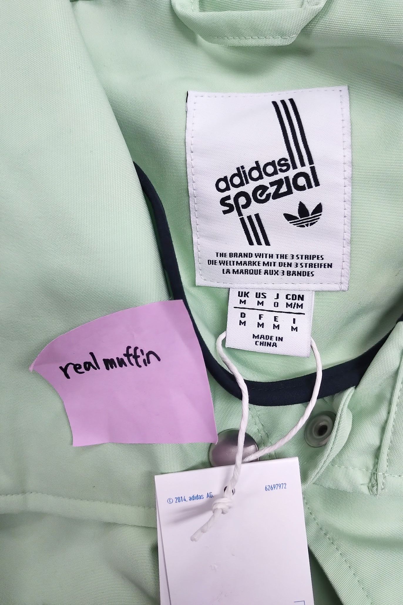 Adidas spezial hotsell livesey jacket