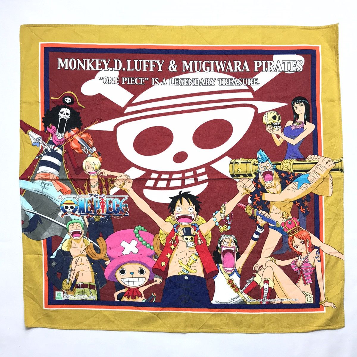 One Piece ONE PIECE anime japan bandana handkerchief neckerchief rare Size ONE SIZE - 1 Thumbnail