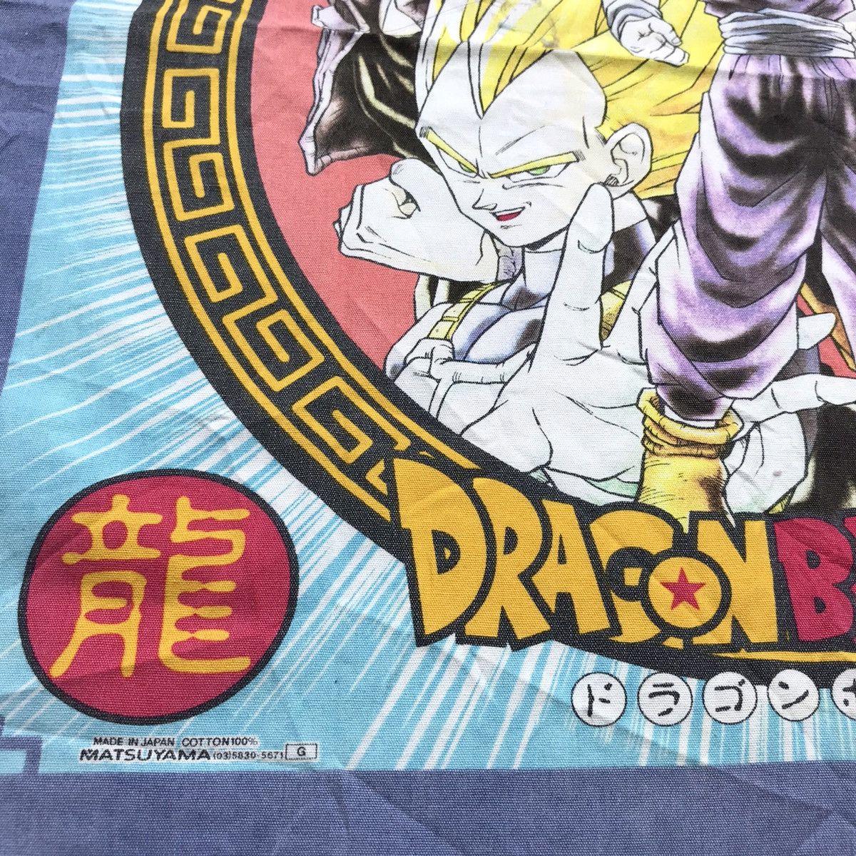 Anime Vintage DRAGONBALL Z anime japan bandana handkerchief rare Size ONE SIZE - 3 Thumbnail